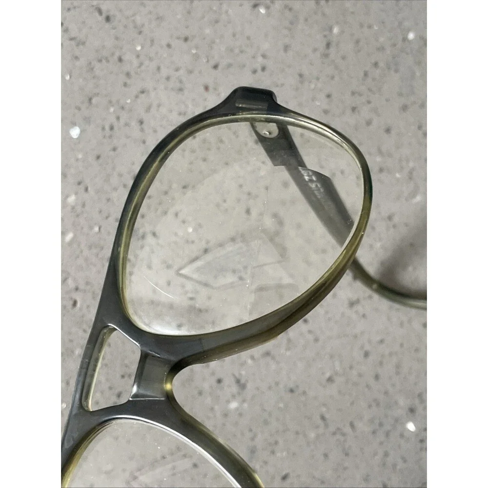 Titmus Z87 Eyeglasses 6 Frames Only Vintage Clear Gray/Brown Aviator